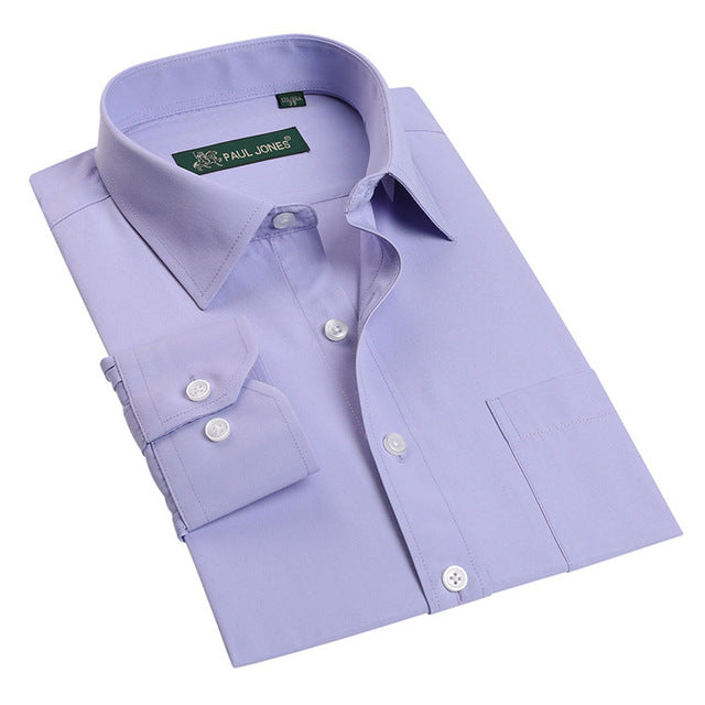 Classic easy care Formal Long Sleeve men shirts