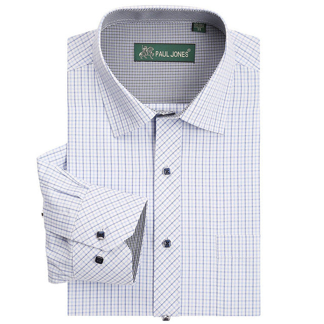 High Quality Men's Classic Plaid Long Sleeve Shirt