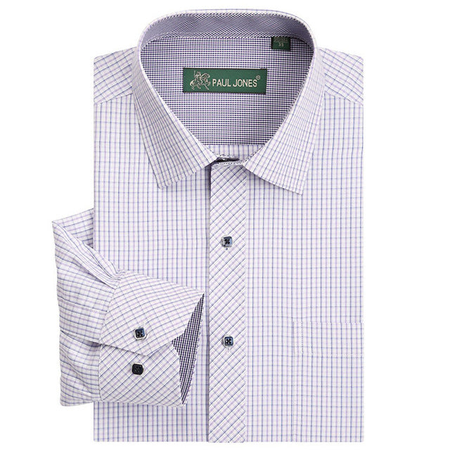 High Quality Men's Classic Plaid Long Sleeve Shirt
