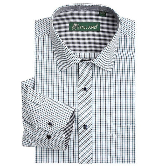 High Quality Men's Classic Plaid Long Sleeve Shirt