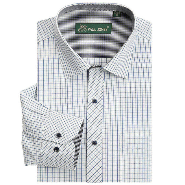 High Quality Men's Classic Plaid Long Sleeve Shirt