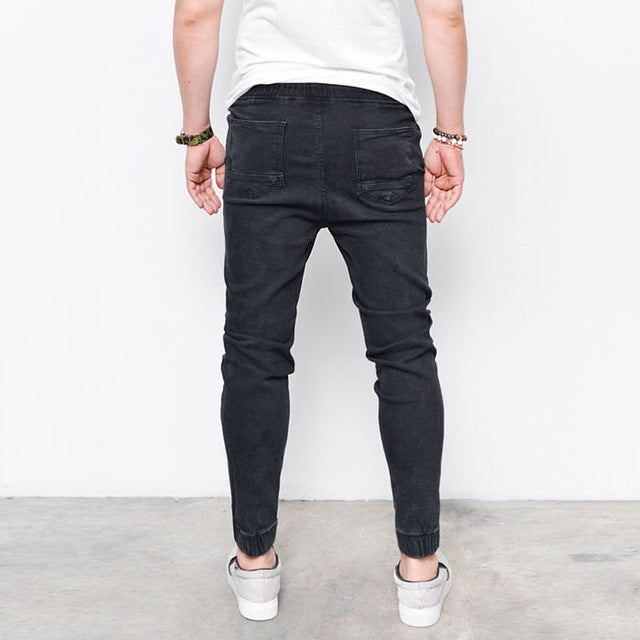 Hip Hop Rap Skinny Blue Jeans