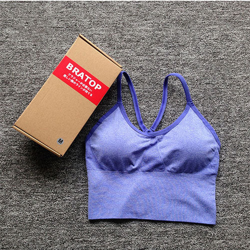 Quick Dry Wire free Women's Yoga Sport Bra