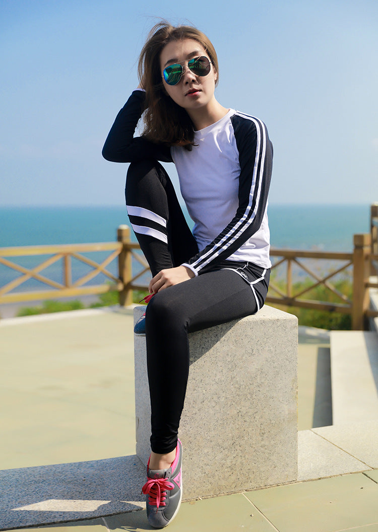 Sports Suit Women Yoga Set  5 Pieces