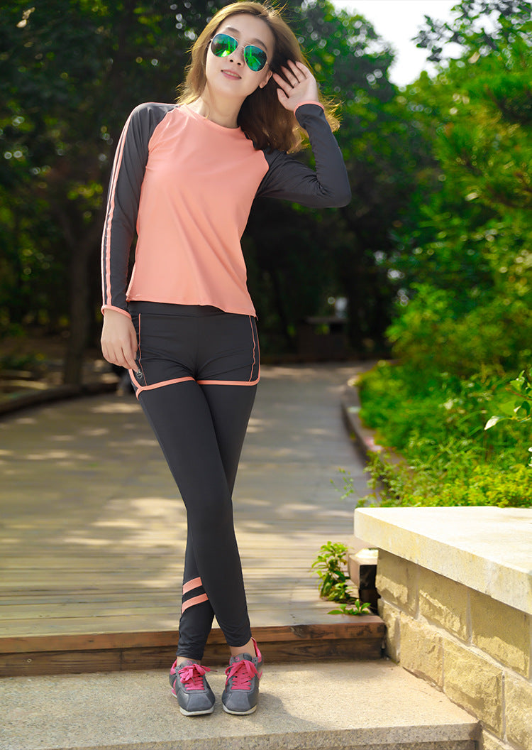Sports Suit Women Yoga Set  5 Pieces