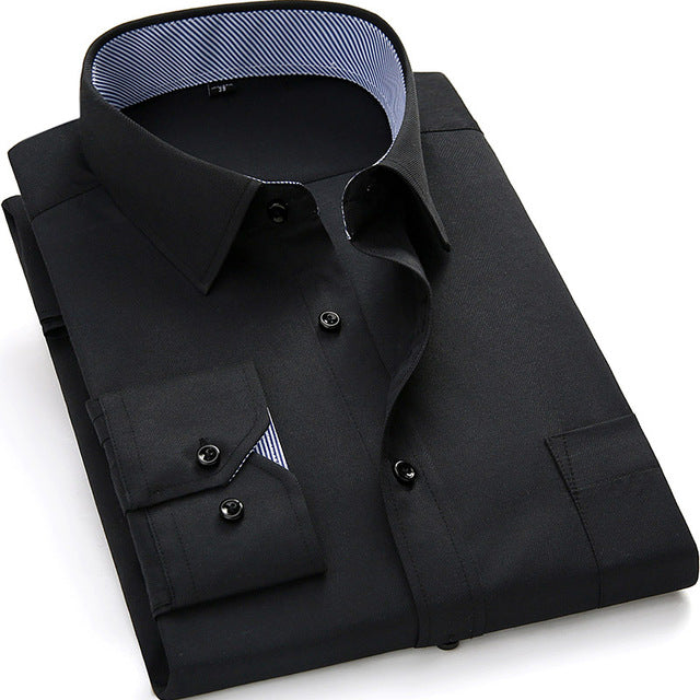 Men Long Sleeve Casual Shirts
