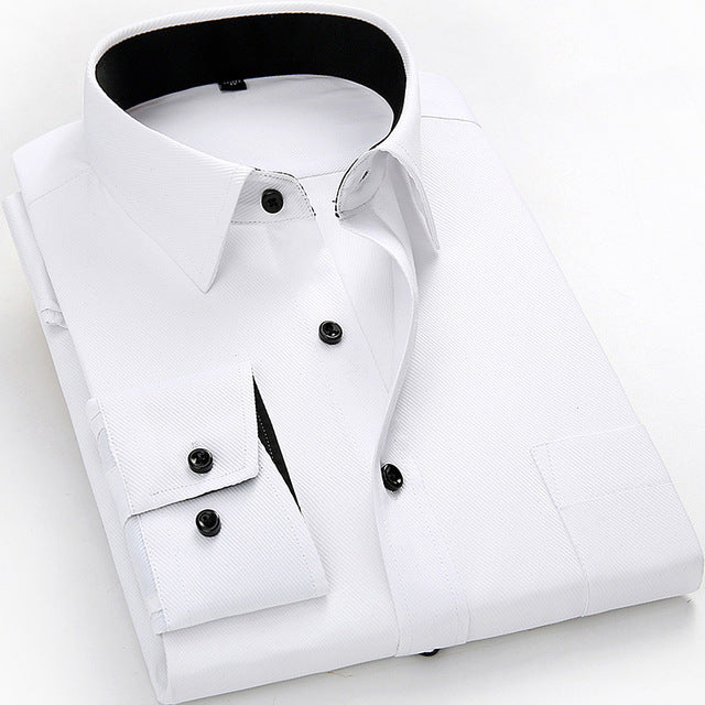 Men Long Sleeve Casual Shirts