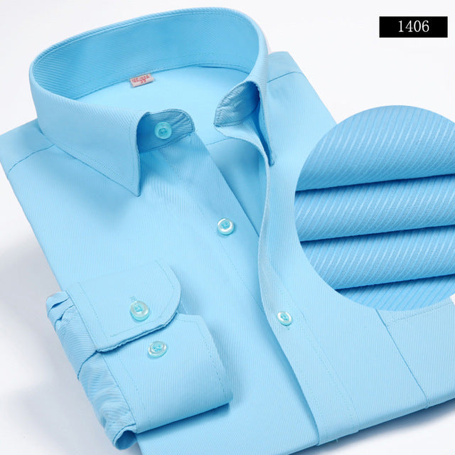 Men Long Sleeve Casual Shirts
