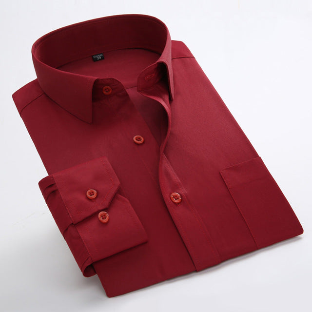 Men Long Sleeve Casual Shirts