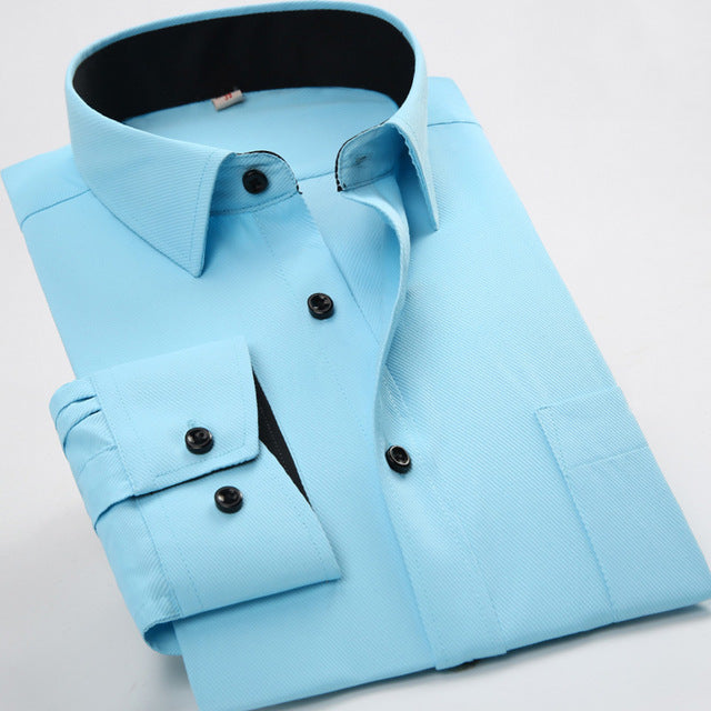 Men Long Sleeve Casual Shirts
