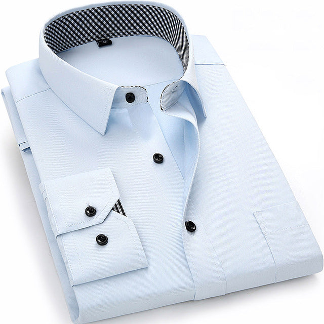 Men Long Sleeve Casual Shirts