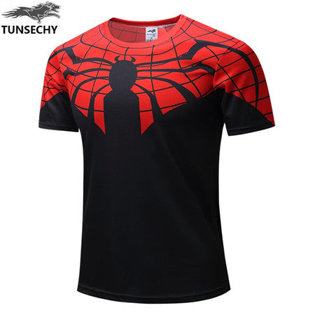 Superman/Batman/spider man/captain America/Hulk/Iron Man mens t shirts