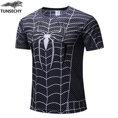 Superman/Batman/spider man/captain America/Hulk/Iron Man mens t shirts