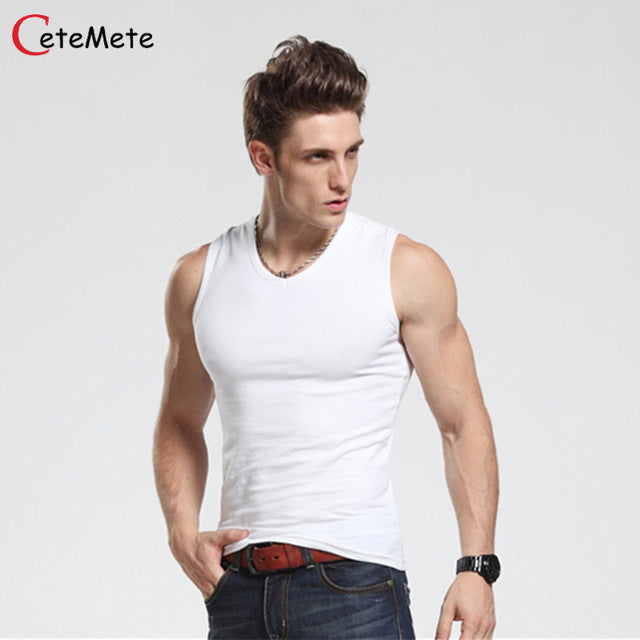 Casual Gilet Men O-Neck Tank Tops