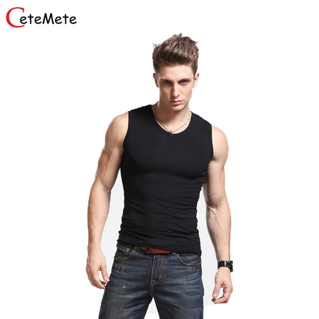 Casual Gilet Men O-Neck Tank Tops