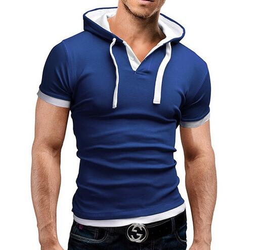 Short-Sleeve Solid Poloshirt