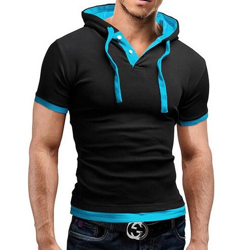 Short-Sleeve Solid Poloshirt