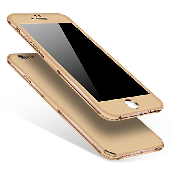 3 in 1 Shockproof Armor Case For iPhone 7 7 Plus Cover Free Glass Film