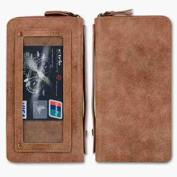 Retro Leather Flip Wallet Case for iPhone 7 7 Plus Case