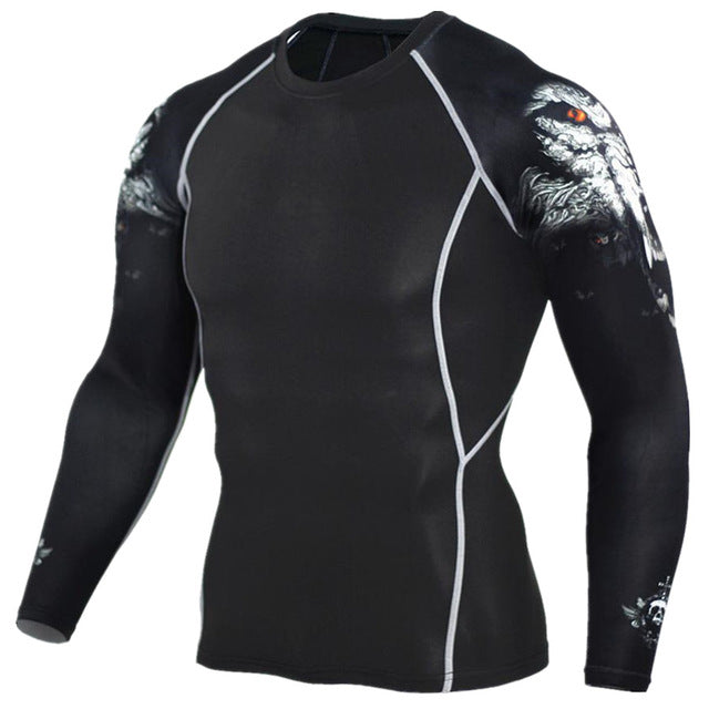 Mens 3D Print Teen Wolf Long Sleeve Jerseys