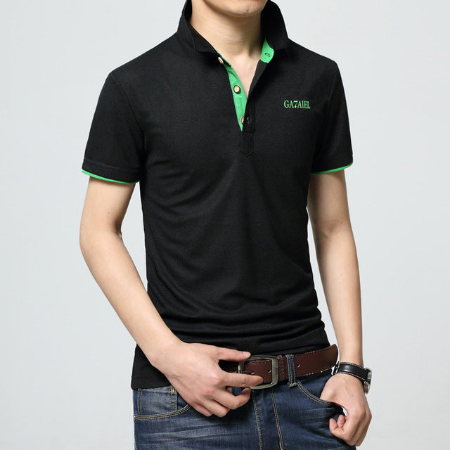 Casual Cotton Short Sleeve Polo Shirts