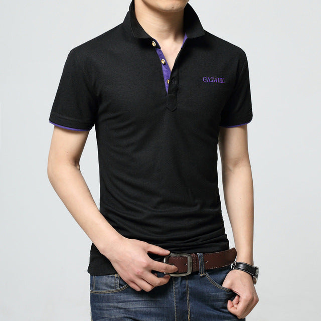 Casual Cotton Short Sleeve Polo Shirts