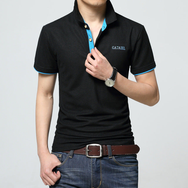 Casual Cotton Short Sleeve Polo Shirts