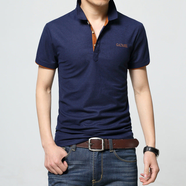 Casual Cotton Short Sleeve Polo Shirts