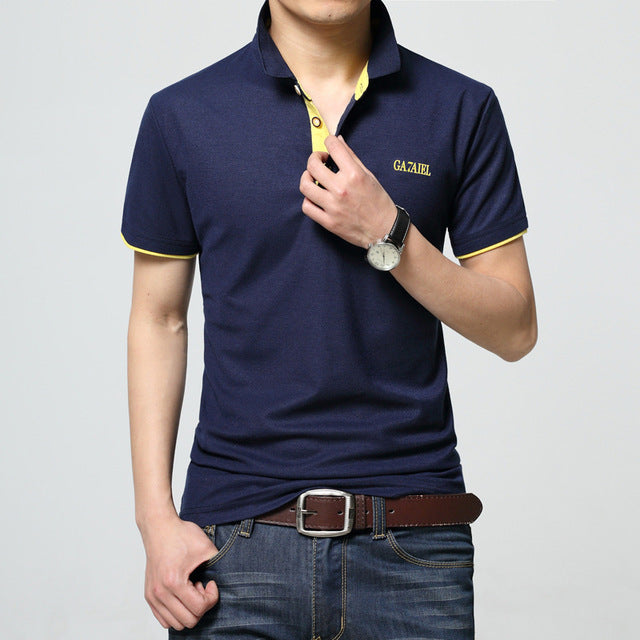 Casual Cotton Short Sleeve Polo Shirts