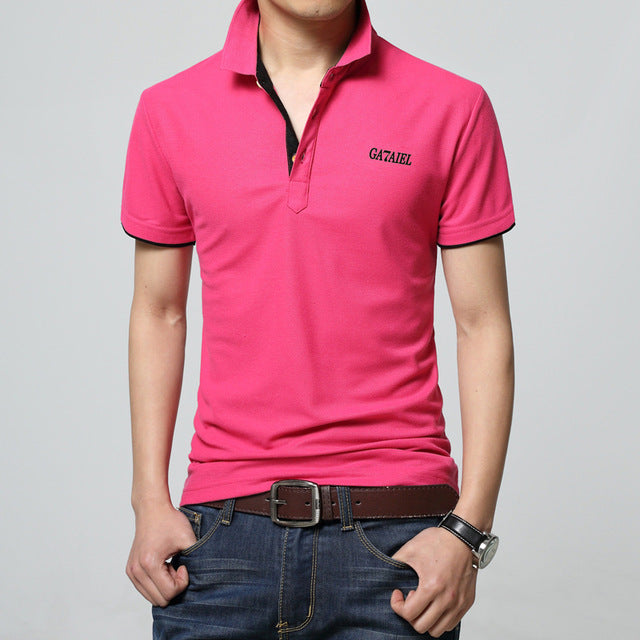 Casual Cotton Short Sleeve Polo Shirts