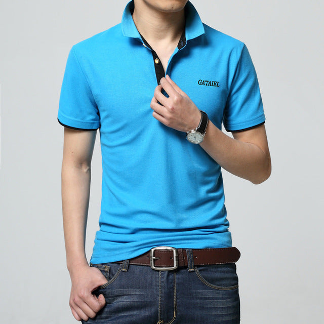Casual Cotton Short Sleeve Polo Shirts