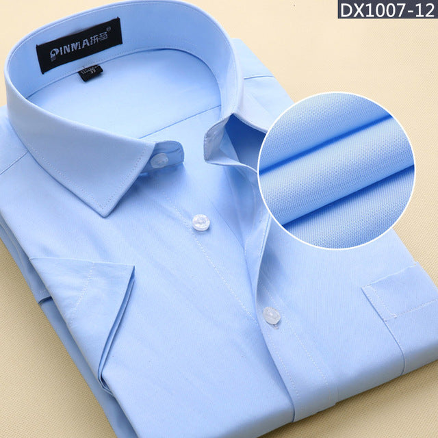 Men Summer Short Sleeve Shirts
