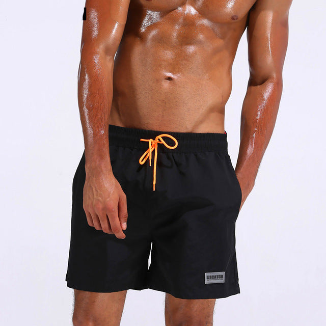 Men Breathable Swim Trunks