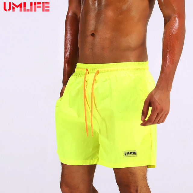 Men Breathable Swim Trunks