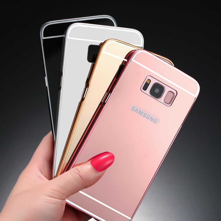 2 in 1 Mirror Cover For Samsung Galaxy S8 S8 Plus Case