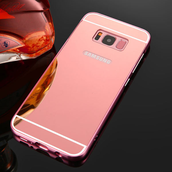 2 in 1 Mirror Cover For Samsung Galaxy S8 S8 Plus Case