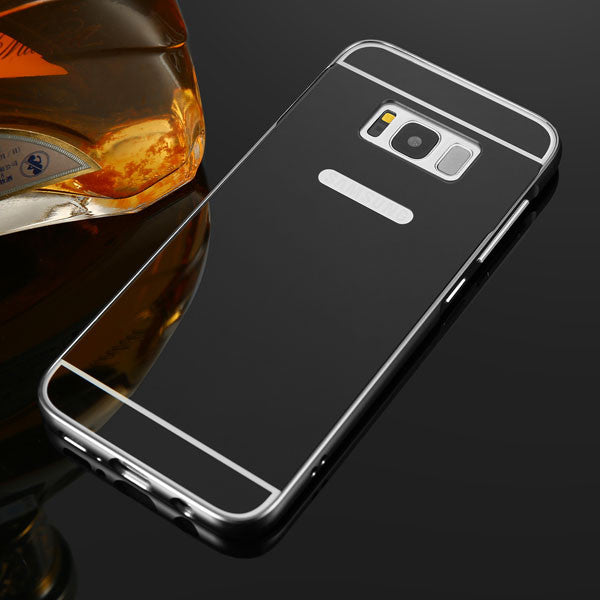 2 in 1 Mirror Cover For Samsung Galaxy S8 S8 Plus Case