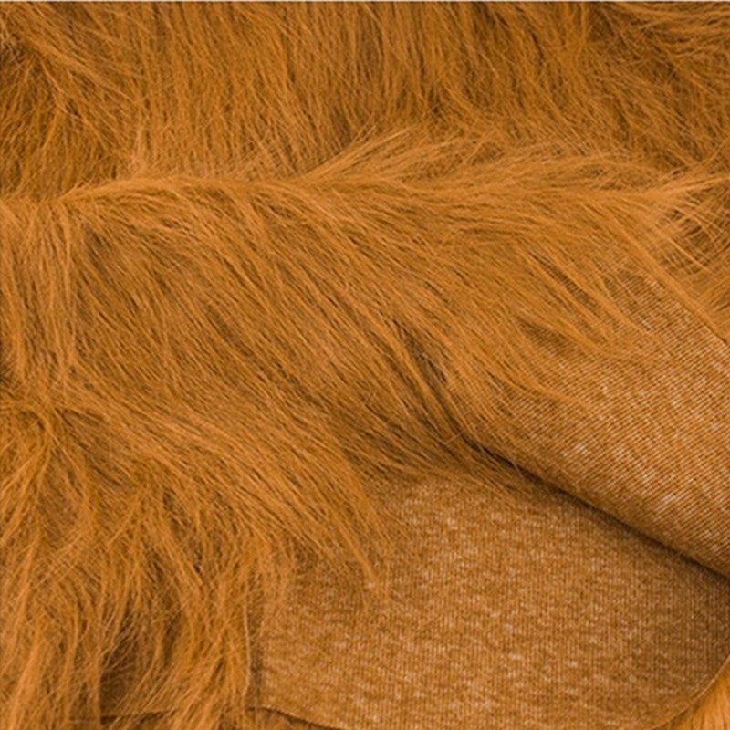 Light Brown Lion Mane Wig for Large Dogs