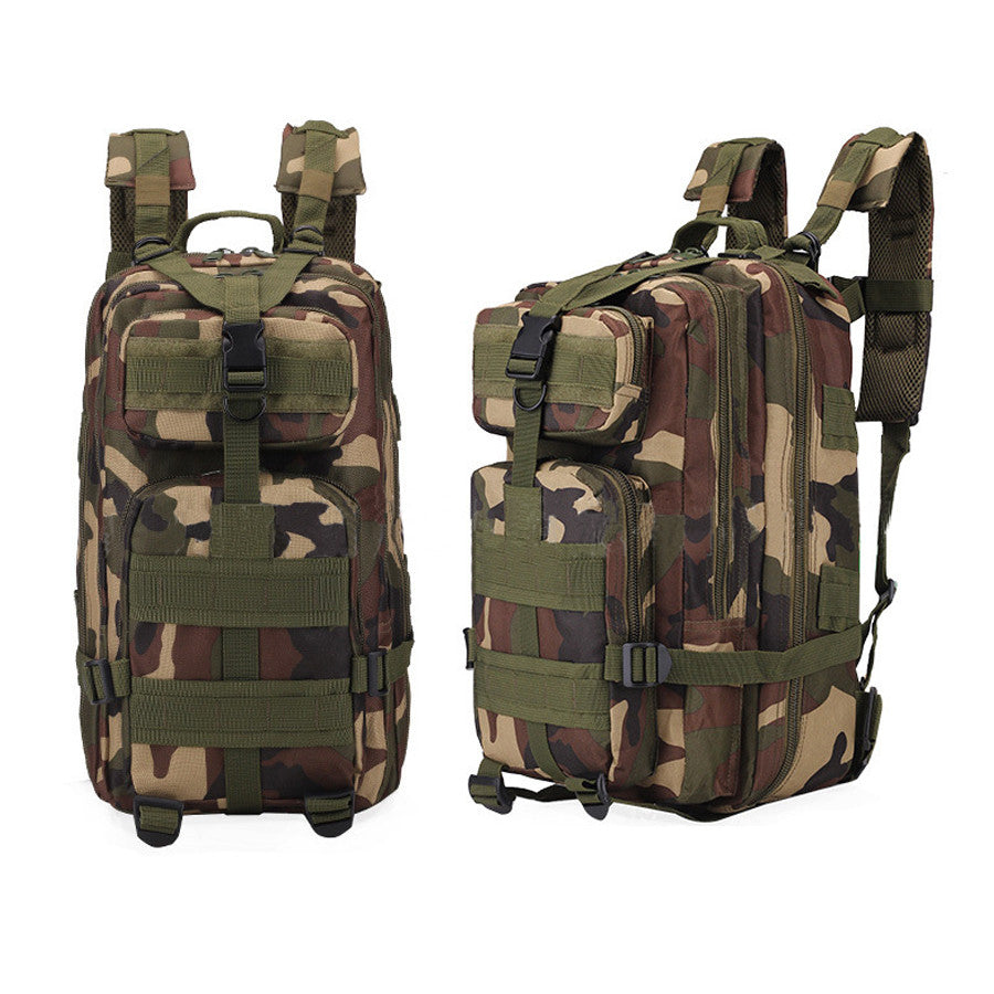 Multi-functional 3P camouflage shoulder bag