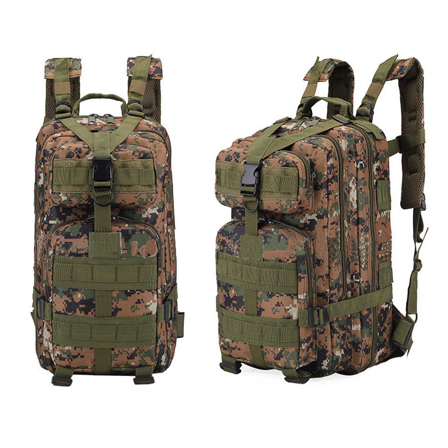 Multi-functional 3P camouflage shoulder bag