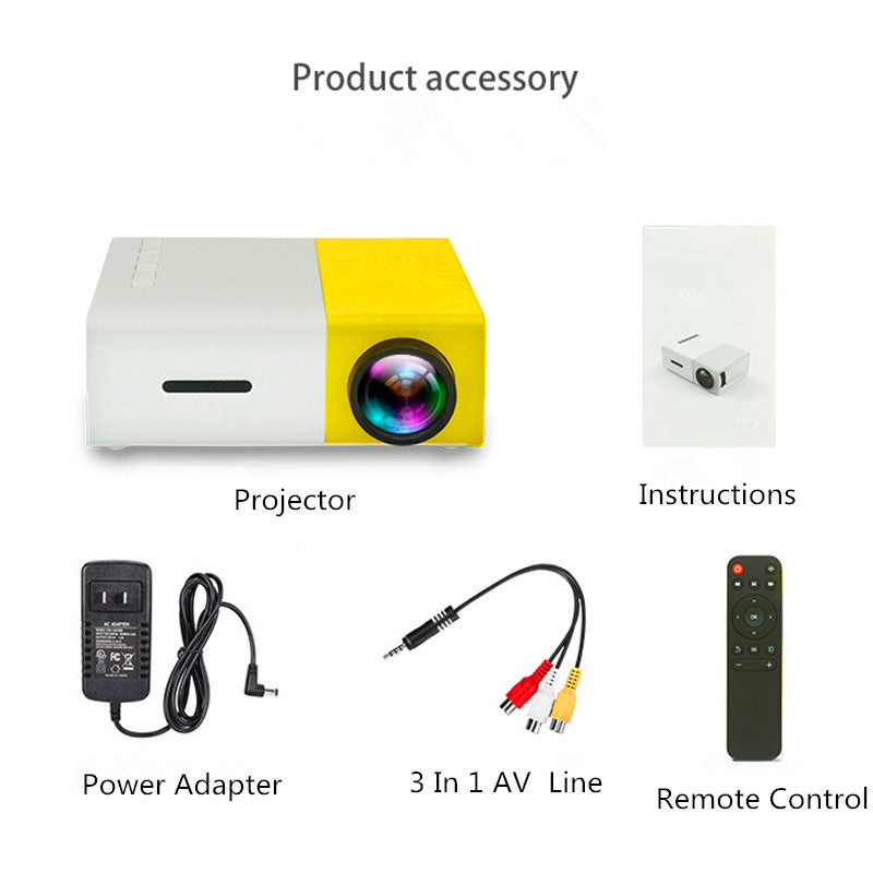 LED Mini High Definition Projector