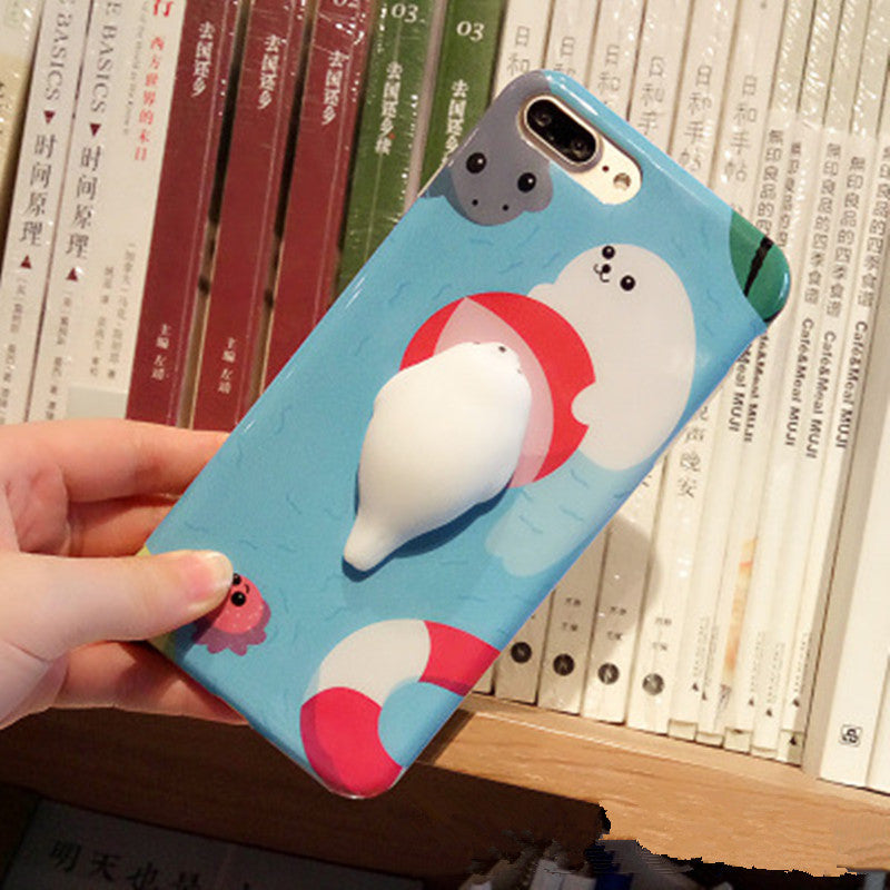 3D Cartoon Animal Mobile Phone Shell
