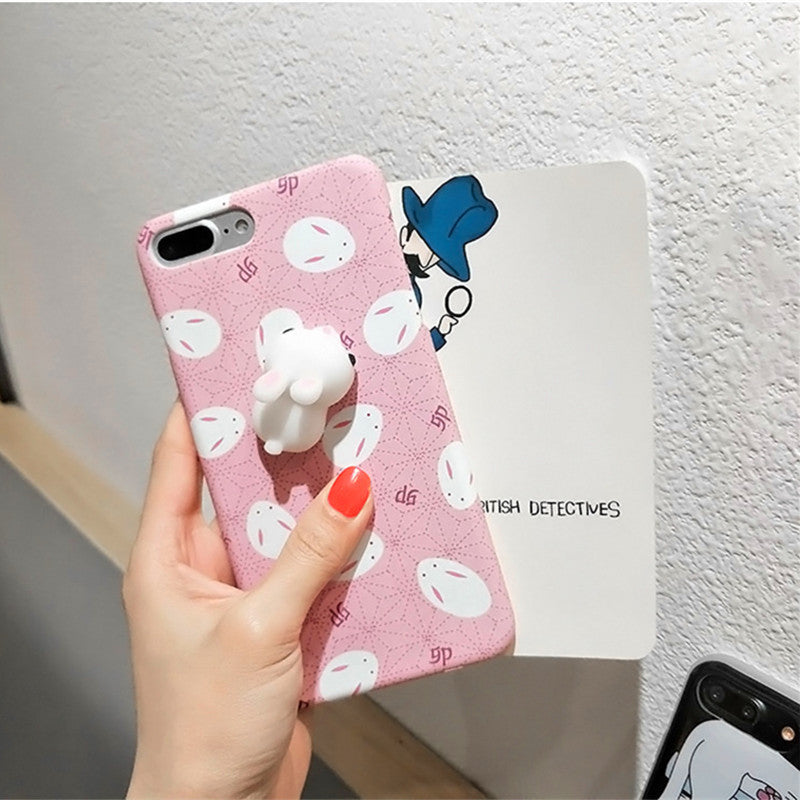 3D Cartoon Animal Mobile Phone Shell