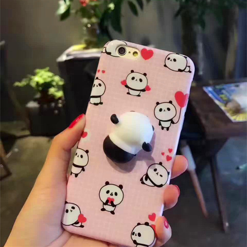 3D Cartoon Animal Mobile Phone Shell