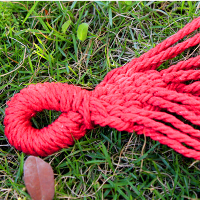 Portable Canvas Parachute Outdoor Single Hammock