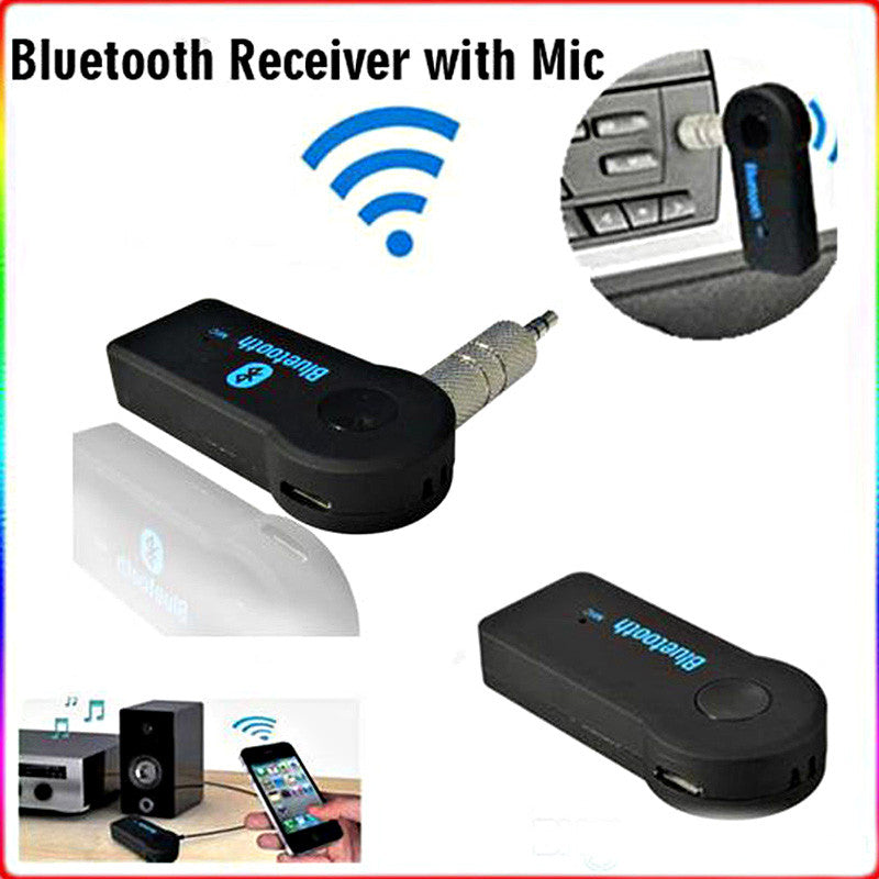 Handfree Car Bluetooth Music Receiver Universal for Phone MP3