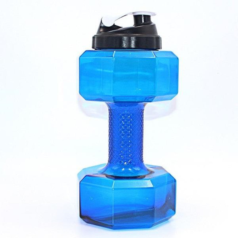 Dumbbell Shaped Bpa-Free Plastic Water Bottle