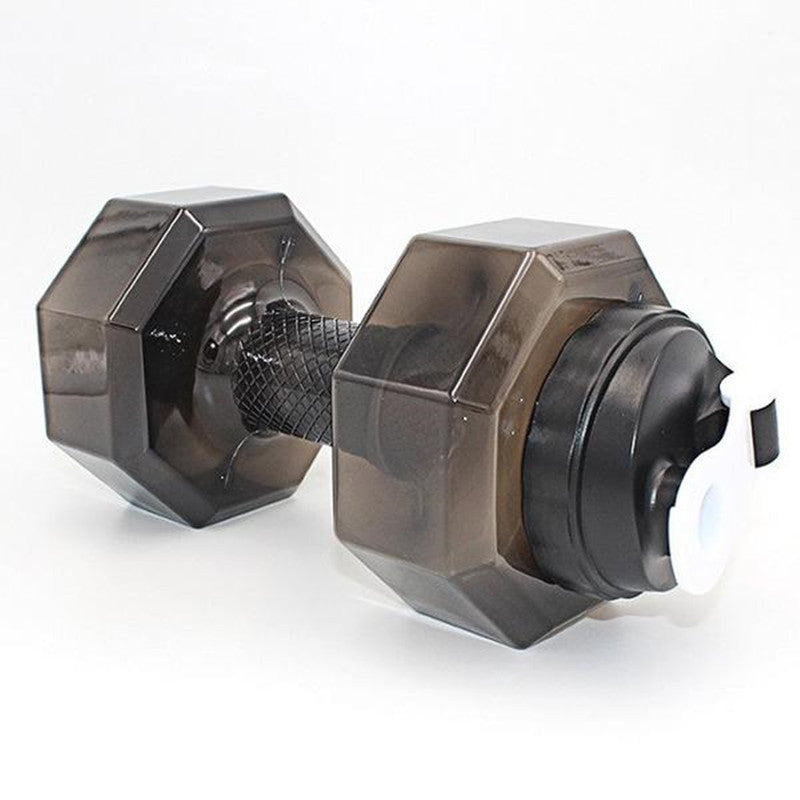 Dumbbell Shaped Bpa-Free Plastic Water Bottle