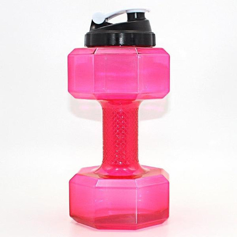Dumbbell Shaped Bpa-Free Plastic Water Bottle