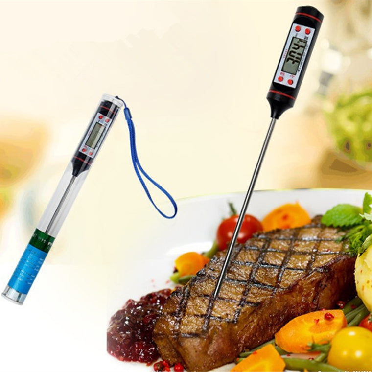 22.5CM Black Food Electronic Thermometer